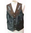 Waistcoat Unisex Leather Suede